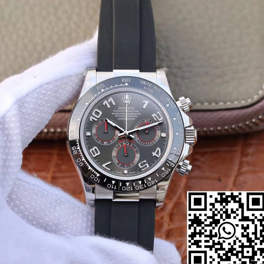 Factory Cosmograph Dial Daytona Black JH Rolex 40MM 1202